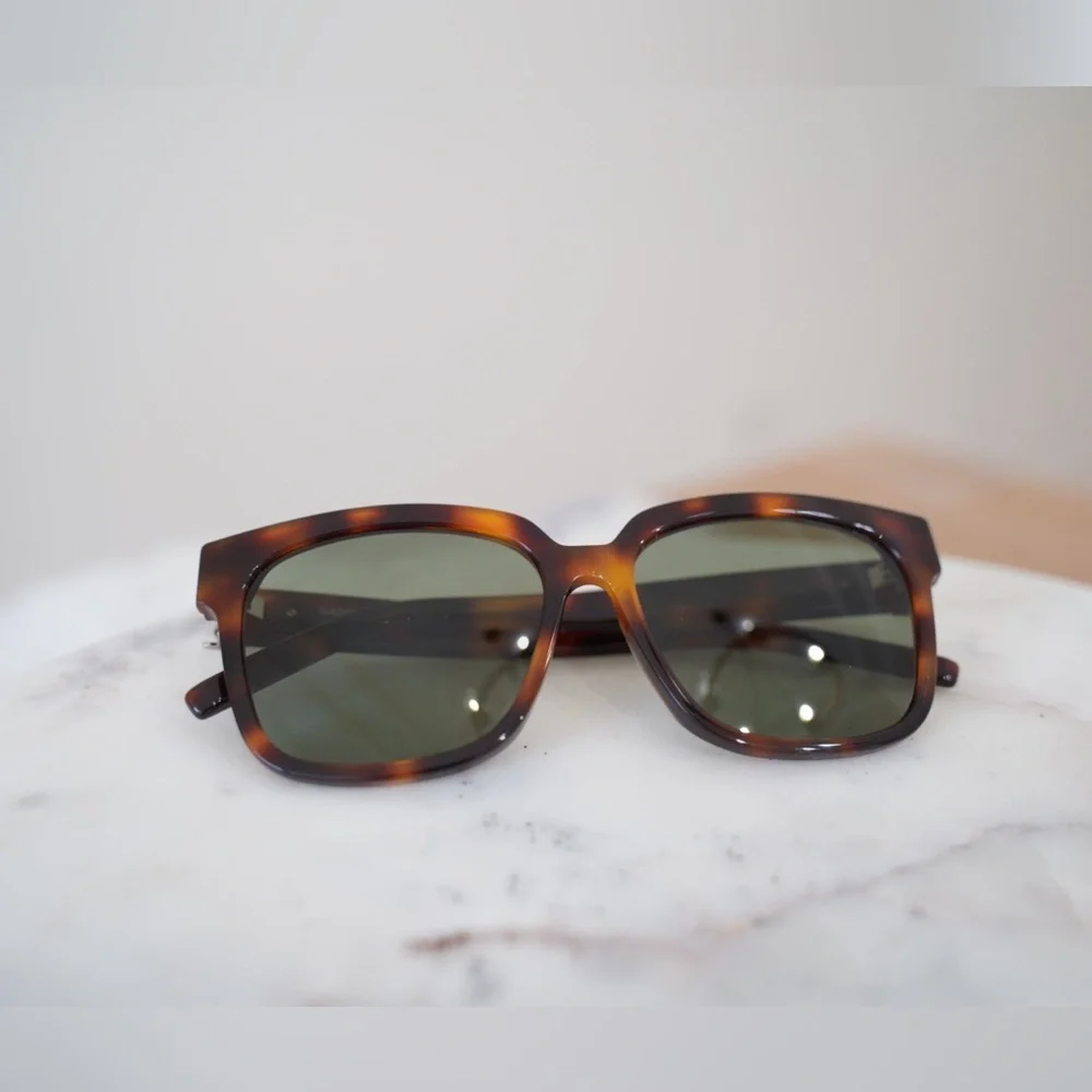 Saint Laurent YSL Women’s Square Frame Sunglasses 55mm NEW